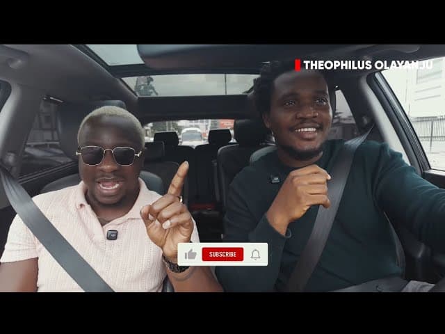 Still from “Car-eoke with Theo” ft Orezi Mena